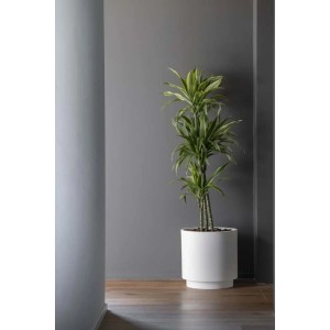 Vaso rotondo Decor Ø 39 cm bianco