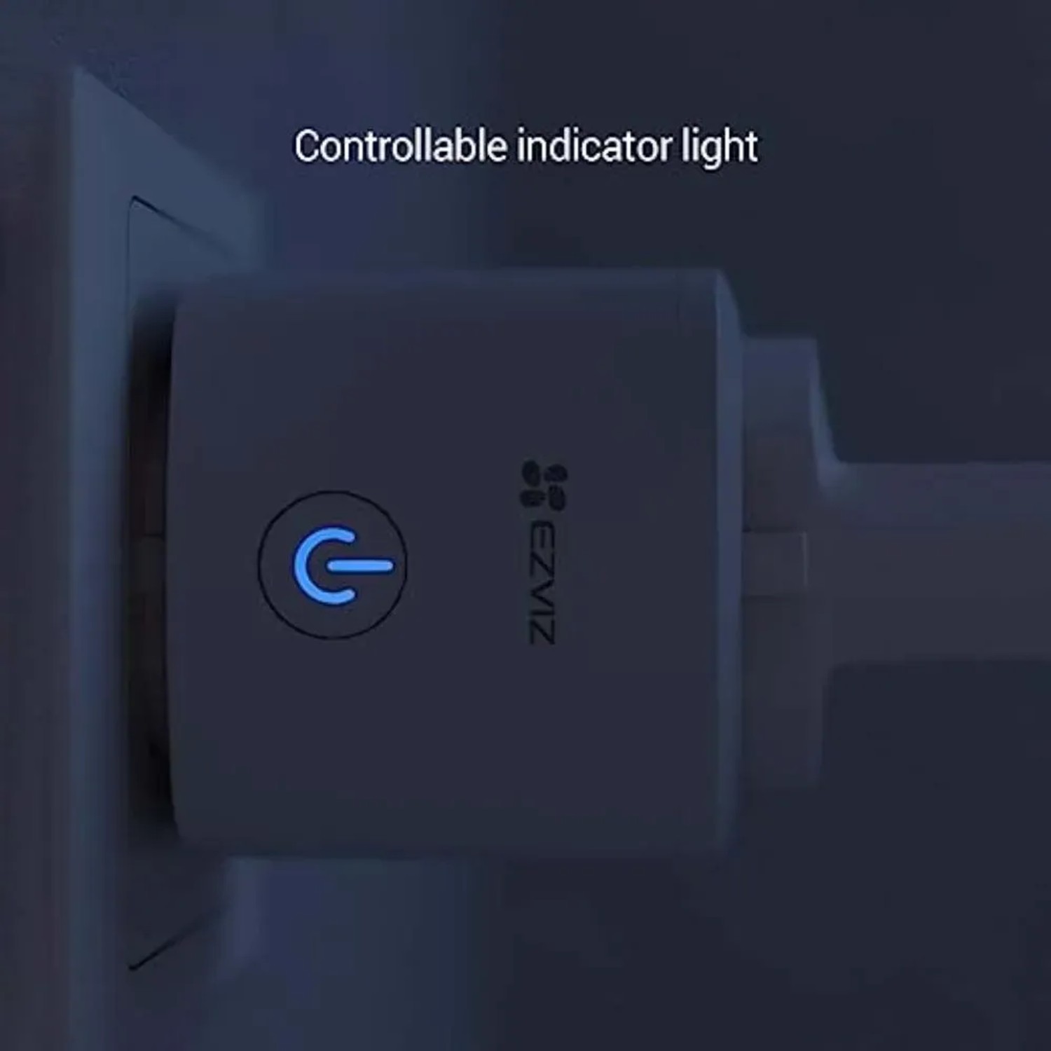 t.b.t. per videosorveglianza con luce di controllo blu.