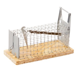 Trappola a gabbia non mortale 9x7x15 cm