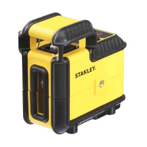 Misuratore laser Stanley giallo per misurazioni precise.