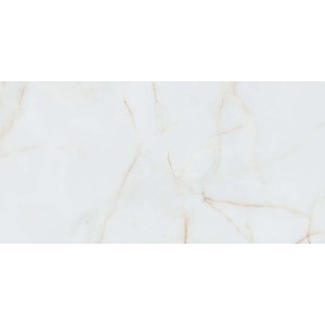 Piastrella chiara per pavimenti con effetto marmo per interni.
