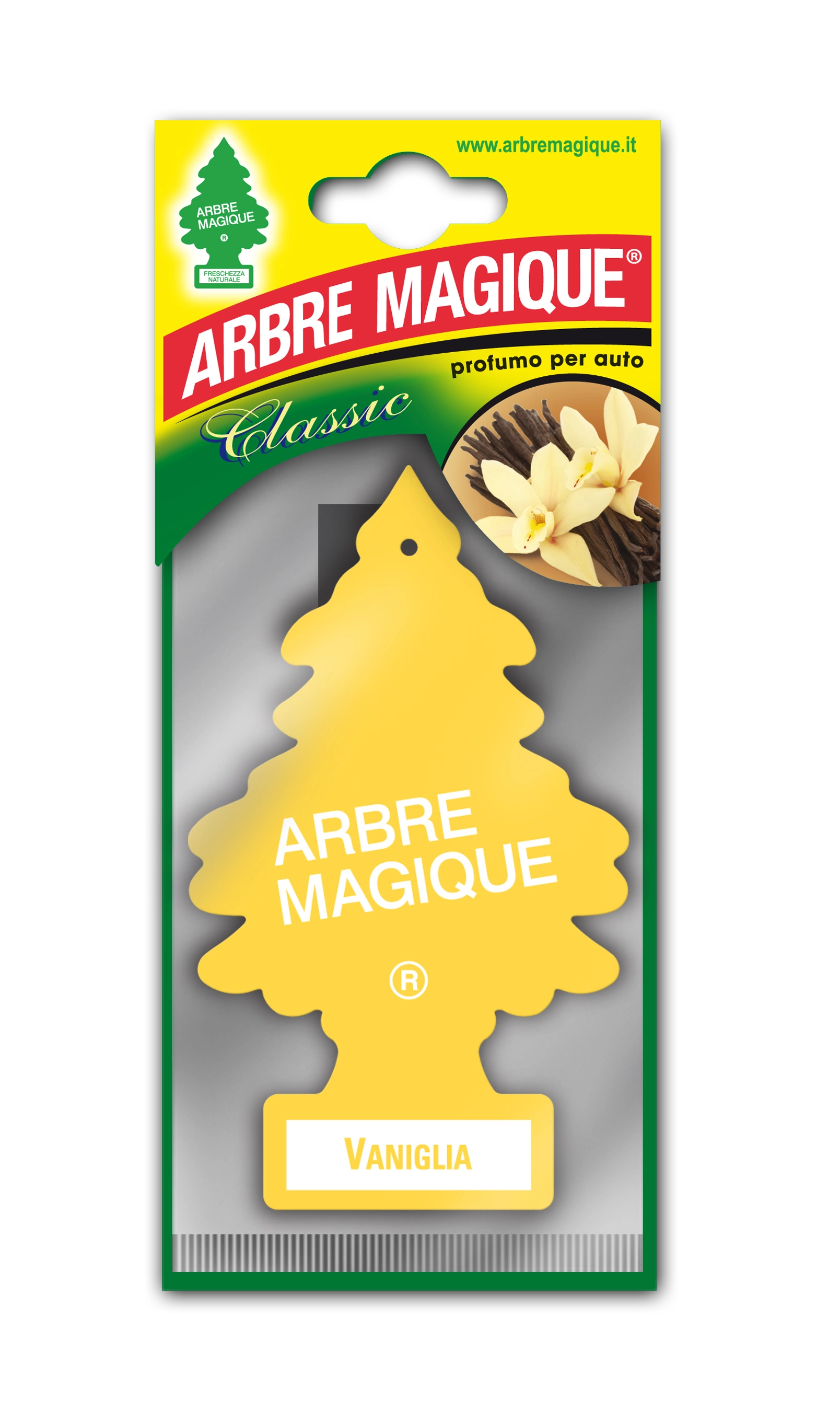 Deodorante auto Arbre Magique mono Vaniglia
