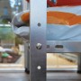 Dettaglio: Scaffale Palram in metallo per serre, robusto e durevole.