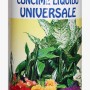 Flacone di concime liquido universale per piante verdi e fiorite.