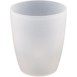 Vaso per orchidee t.b.t. bianco opaco.