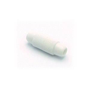 Connettore bianco per accessori video, dettaglio.