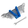 Set chiavi combinate LUX, 8 pezzi (8-19 mm) con supporto.