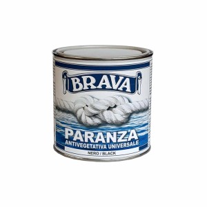 Barattolo di vernice nera per barche Brava Paranza, antivegetativa.