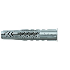 Tassello Fischer grigio per fissaggi interni ed esterni.
