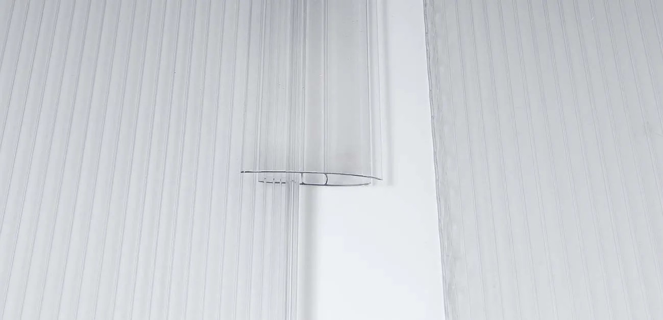 Profilo A U In Policarbonato Trasparente Exolon® 10mm X 1,05m - Giunzione Professionale Per Pannelli | Made In Italy - Foto 6