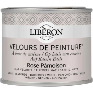 Idropittura lavabile Velours de Peinture Liberon Rose Pamoison 0,125 L