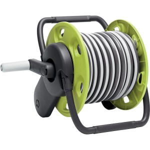 Avvolgitubo t.b.t. con tubo grigio arrotolato.