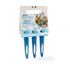t.b.t. Supporto per irrigazione piante, blu, 3 pezzi.