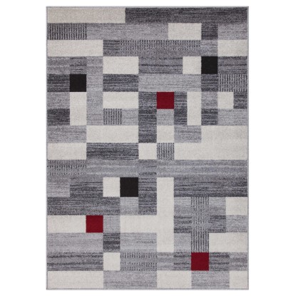 Tappeto casa E 220x160 cm Grigio