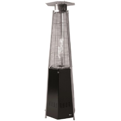 Stufa a gas da esterno a piramide Vigor Exagonal con ruote 12,5 kW