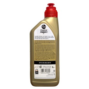 Olio motore Castrol Power 1 2T, flacone da 1 litro per motori a due tempi.