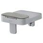 Lay-Z-Spa Bar Table, accessorio per idromassaggio, portabevande e ripiano in grigio.