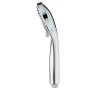 Set doccia Wenko Basic Line, cromato, 5 getti, Ø 9,5 cm, 2 pezzi.