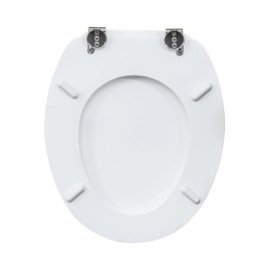 Copriwater universale Moniga in mdf bianco