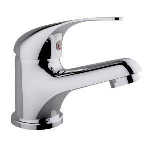 Miscelatore lavabo t.b.t. cromato per bagno e WC.