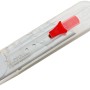 Lame trapezoidali LUX Comfort, 5 pezzi in custodia trasparente.