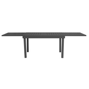 Tavolo da giardino t.b.t. grigio esteso per esterni.