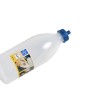 Spruzzetta LUX trasparente, 500 ml, con tappo a vite blu per lubrificanti.