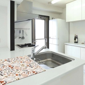 Tappeto cucina in PCV antiscivolo Salvapiano Slim 50x20 cm caramello