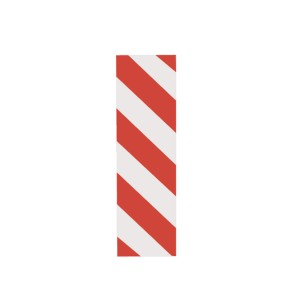 t.b.t. a strisce bianche e rosse, per Feltrini & Scivoli.