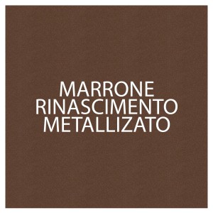 Campione colore: Marrone metallizzato per smalto antiruggine.