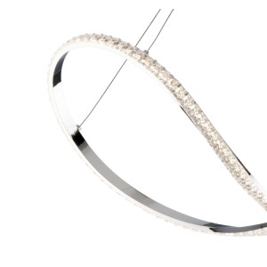 Sospensione LED Infinity 4900 lm 3000K 71x30 cm