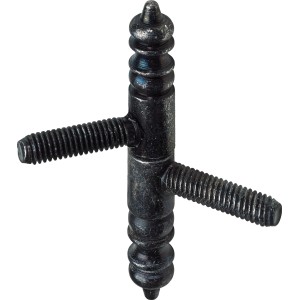 Cerniera Hettich antica, cerniera per mobili per ante a battente, acciaio, look vintage.