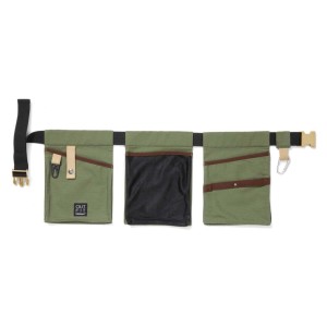 Cintura attrezzata 3 tasche Verdemax Tamerice olivine one size