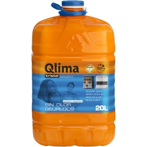 Qlima Kristal combustibile per riscaldamento, tanica da 20L per stufe a petrolio