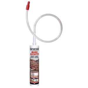 Pittura isolante t.b.t. per muri, con applicatore. Ideale per il controllo dell'umidità.