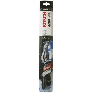 Spazzola tergicristallo Bosch Aerotwin AP400U in blister, lunghezza 400 mm.