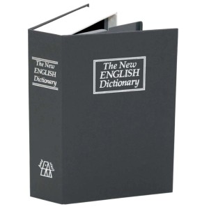 Casseforti t.b.t. camuffata da libro, cassaforte a forma di libro per oggetti di valore.