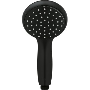 Soffione doccia Grohe QuickFix Vitalio Start 100, nero, 2 getti (Rain, Jet).