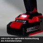 Dettaglio: Avvitatore a impulsi a batteria Einhell con luce LED e batteria. Categoria: Avvitatori a batteria.