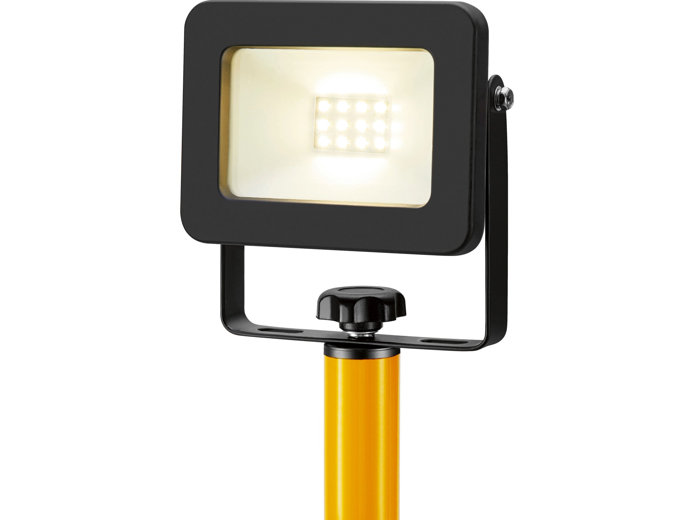 Lampada Faretto LED Brilliant Kassandra 4 Luci - Ferro/Cromo, Con 4xLED GU10 3W Incluse, Testa Orientabile - 2