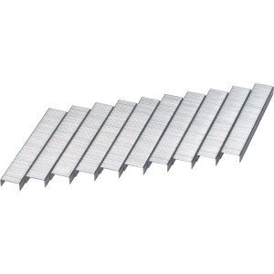 Graffette a filo fine LUX, larghe 12,85 mm e lunghe 8 mm, 1000 pezzi per cucitrici.