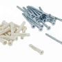 Set OBI tasselli e viti, 18 pezzi, per guide a muro e mensole.