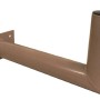 t.b.t. Staffa a muro in metallo beige. Accessorio per la casa.