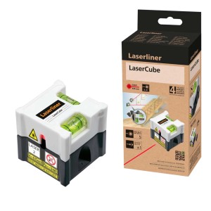 Laserliner LaserCube: Laser a cubo compatto per misurazioni precise.