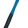 Mazzuola da fabbro LUX Classic, 300g, con manico in fibra di vetro blu e impugnatura in gomma nera.
