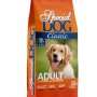 Sacco arancione di cibo secco per cani Special Dog Classic Adult con pollo.