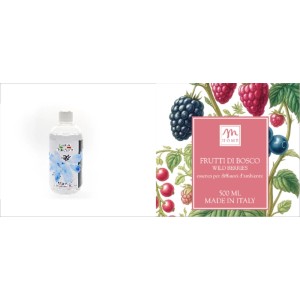 Ricarica per diffusore di essenza frutti di bosco 500 ml