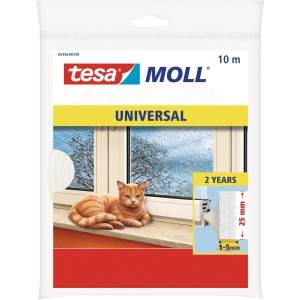 Confezione di una guarnizione universale Tesa Moll con gatto alla finestra.