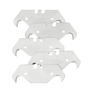 Lame per taglierino per moquette LUX Comfort, 5 pezzi, spessore 0,65 mm, per tagli precisi.