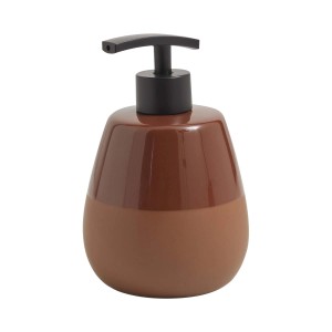 Dosasapone bagno Wilma in ceramica 450 ml terracotta